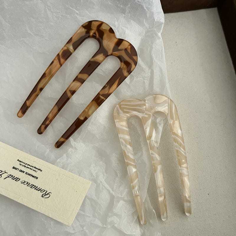 Vintage Fashion Ai - 8CM French Hair Pins for Women
