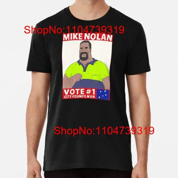 Vintage Flannel Shirt - Vote Mike Nolan Premium T Shirt