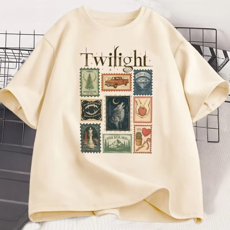 Vintage Fashion Books - Vintage Twilight Forks T-shirt Book Lover