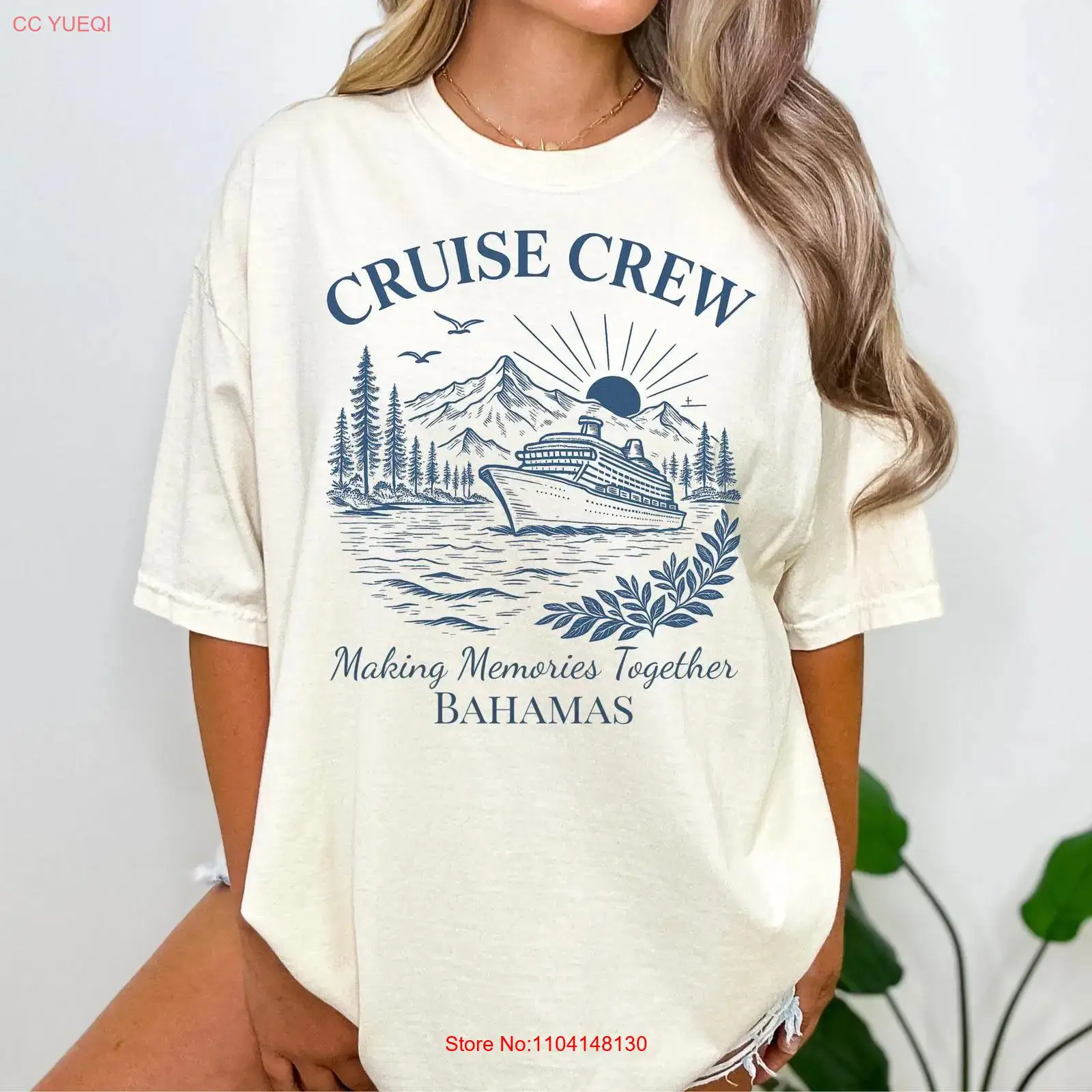 Vintage Fashion Outfits Men - Comfort Color Cruise T shirt Matching