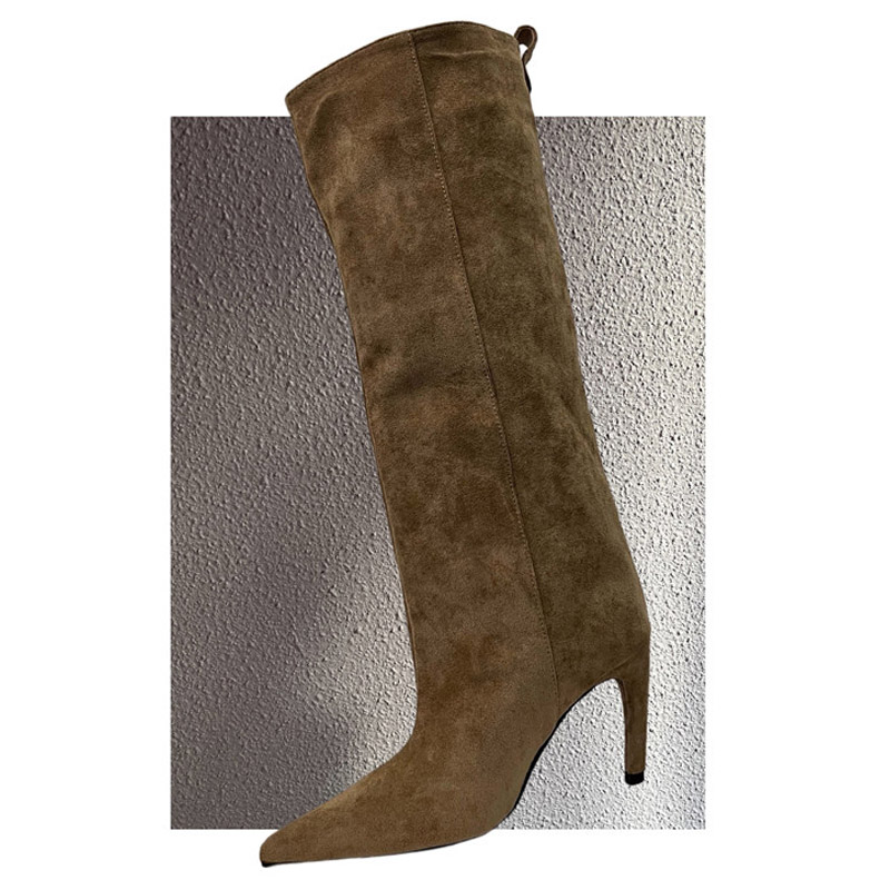Vintage Fashion Boots - Eilyken Winter Street Style Vintage Pointed