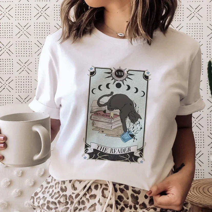 Vintage Fashion Books - Books Cats Tarot Vintage Tee Fashion