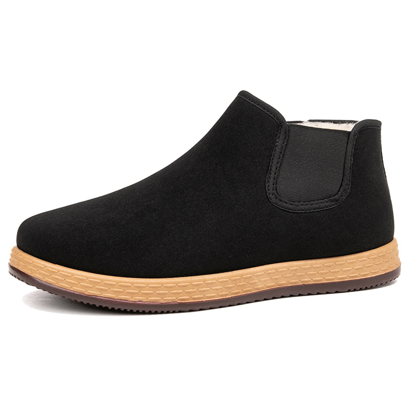 Vintage Fashion Boots - Men's Cotton Shoes Men's Winter New