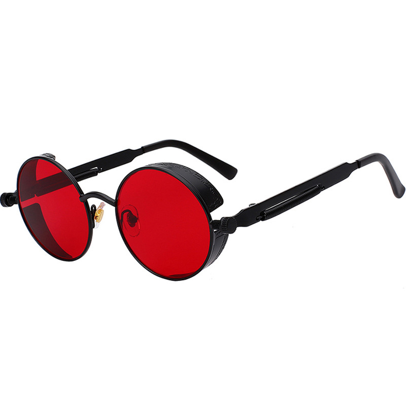 Vintage Fashion De - Metal Steampunk Sunglasses Men Women Fashion