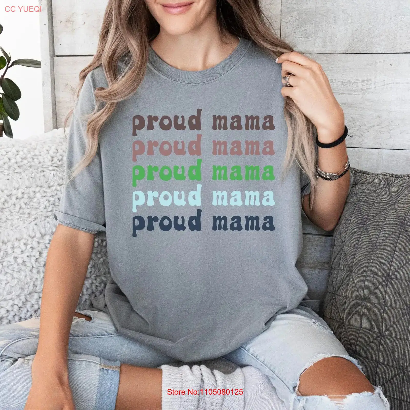 Vintage Fashion Outfits Men - Proud Mama T Shirt Retro Mom