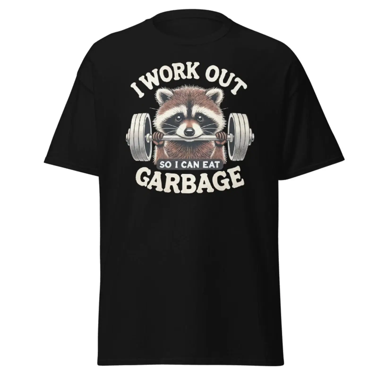 I Work Out So Can Eat Garbage  - Vintage Fashion Build ulasan dan harga