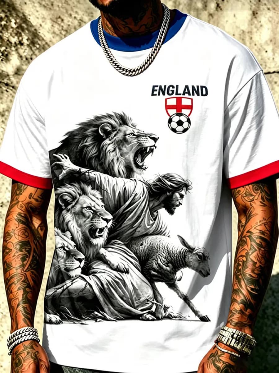 Vintage Sketch Lion Lamb Jesus - Vintage Fashion Sketches ulasan dan harga