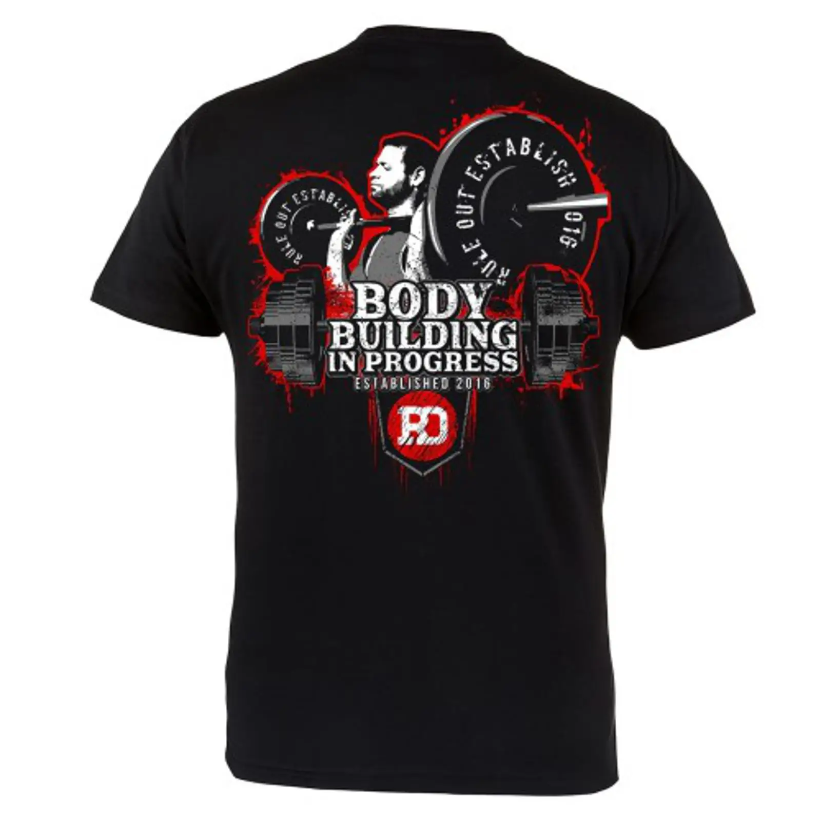 BODY BUILDING T SHIRT vintage  - Vintage Fashion Build ulasan dan harga