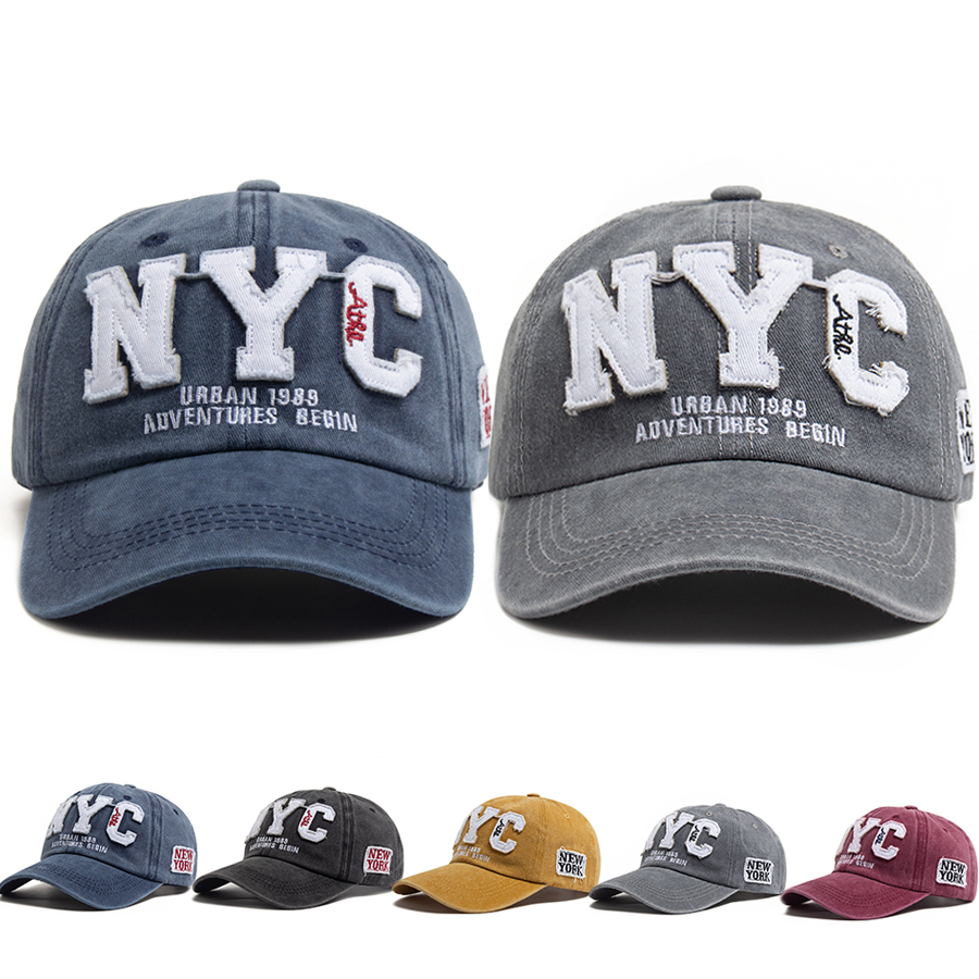 Men's Baseball Cap Vintage Cot - Vintage Fashion Nyc ulasan dan harga