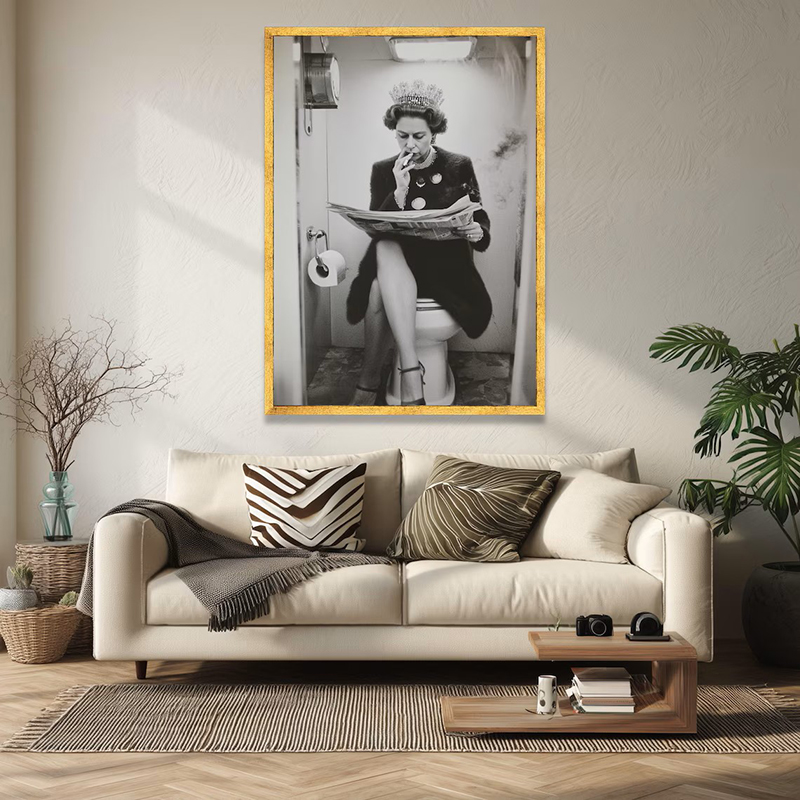 Vintage Royal Woman Reading Ne - Vintage Fashion Newspaper ulasan dan harga