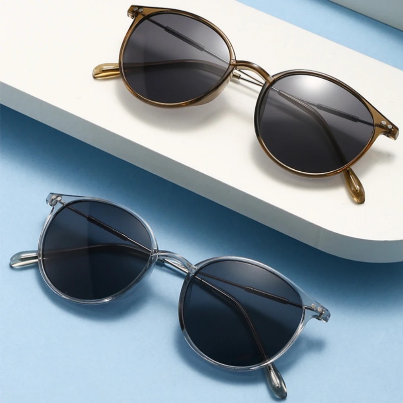 New Round Vintage Sunglasses W - Vintage Fashion De ulasan dan harga