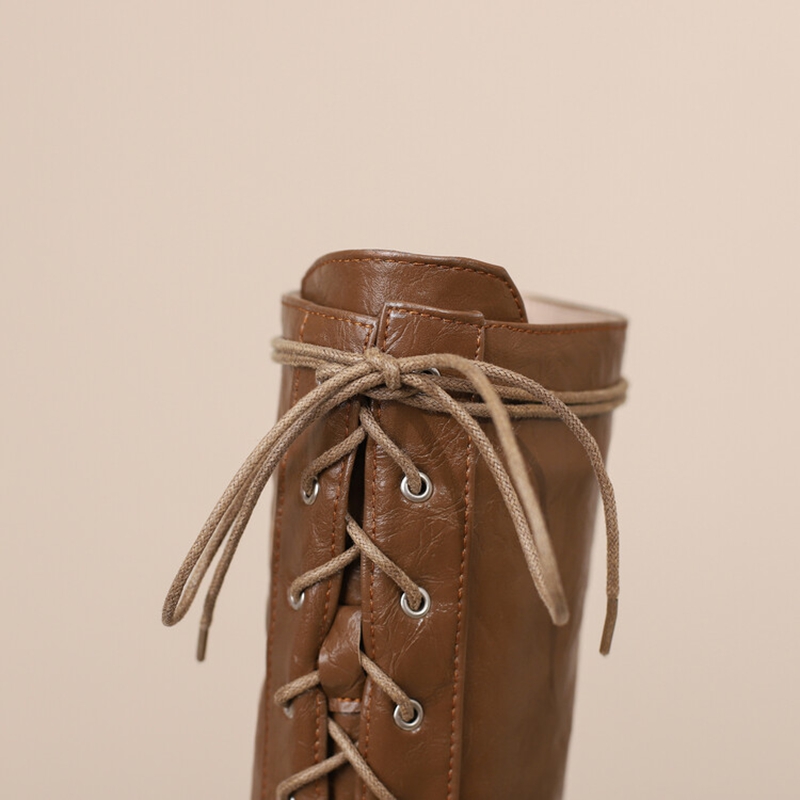 REAVE CAT Vintage Women Knee B - Vintage Fashion Boots ulasan dan harga