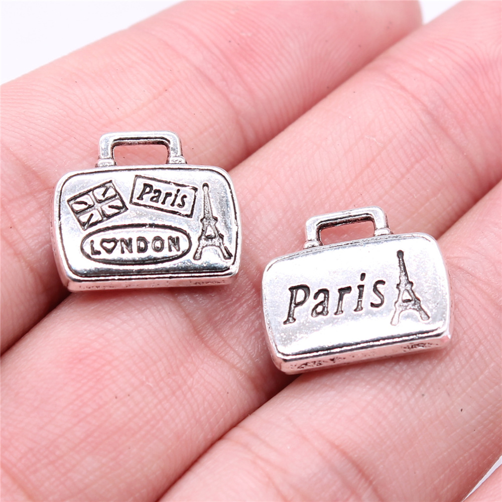 10pcs 16x14mm(0.63x0.55inch) A - Vintage Fashion London ulasan dan harga