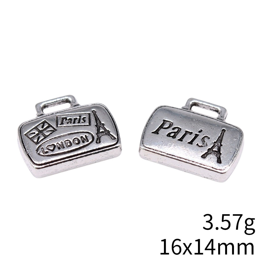 10pcs 16x14mm(0.63x0.55inch) A - Vintage Fashion London ulasan dan harga