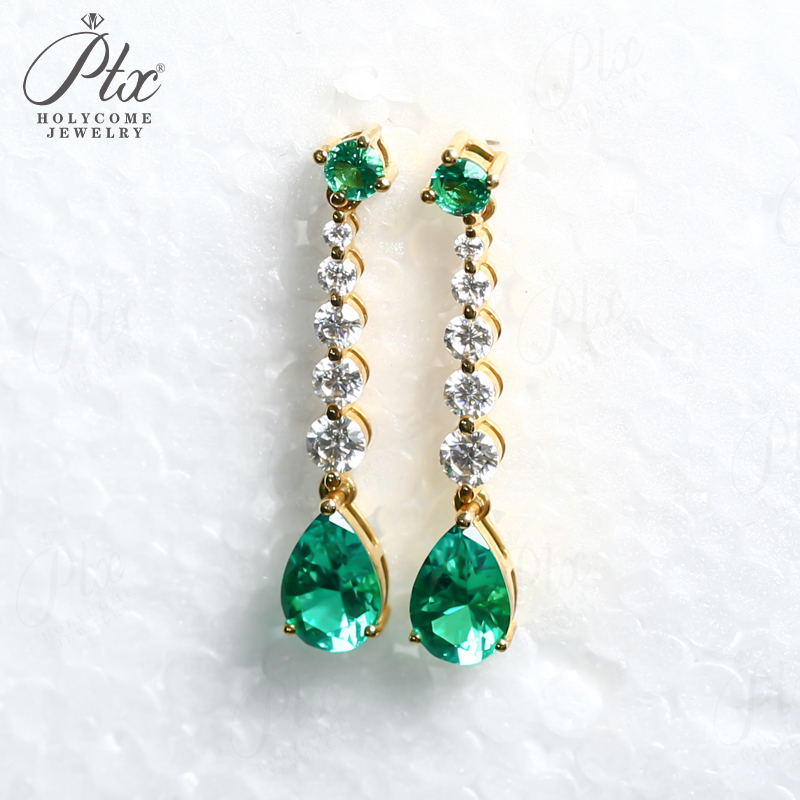 Custom Earrings Lab Grown Gems - Vintage Fashion Outlet ulasan dan harga
