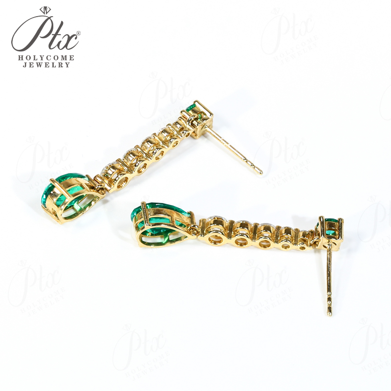 Custom Earrings Lab Grown Gems - Vintage Fashion Outlet ulasan dan harga