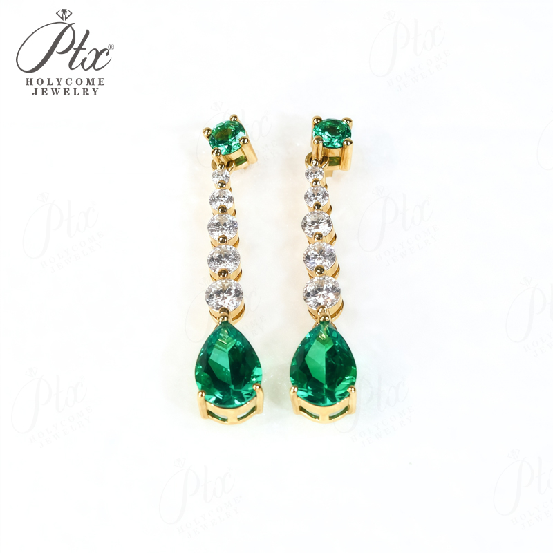 Custom Earrings Lab Grown Gems - Vintage Fashion Outlet ulasan dan harga