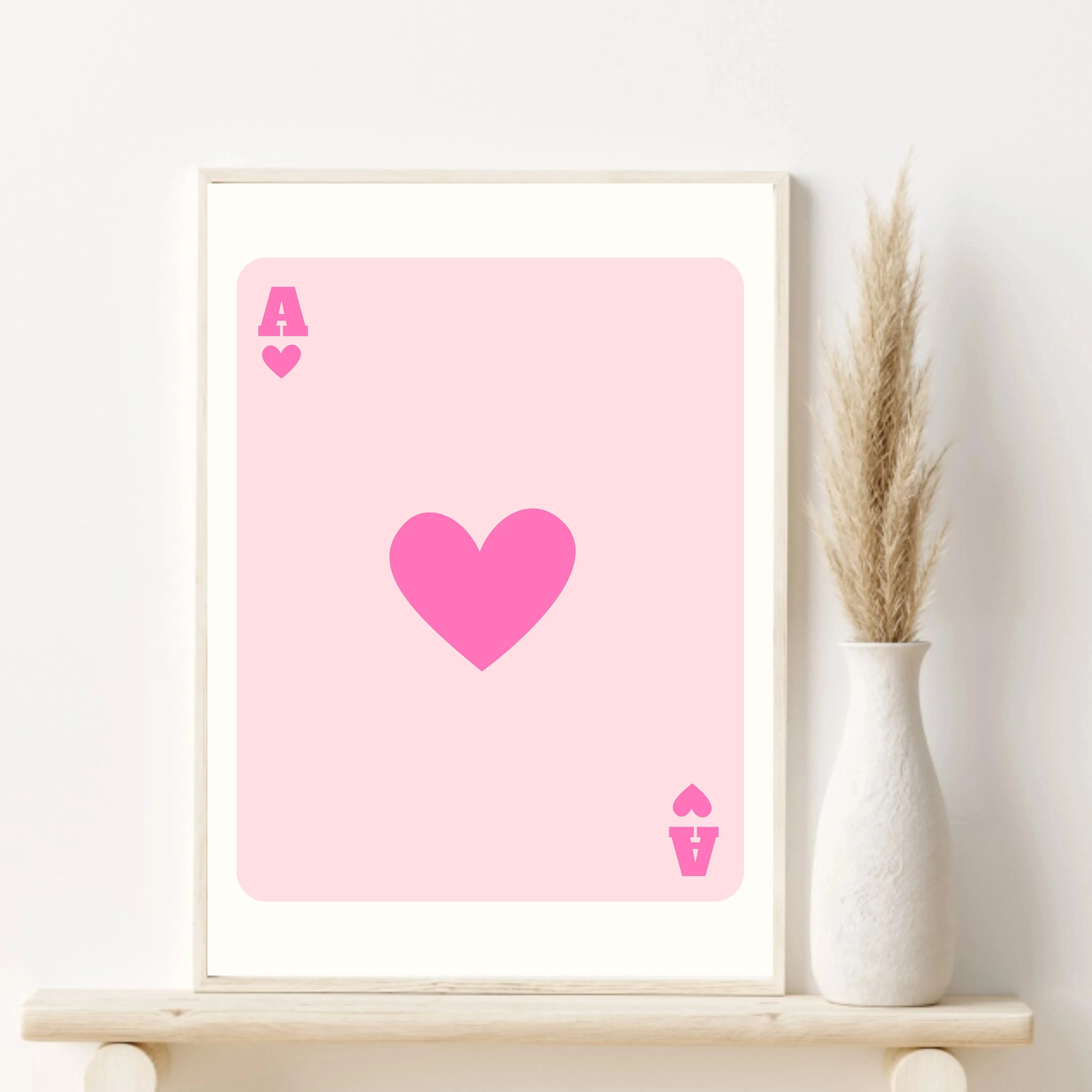 1pc Canvas painting  Pink Mati - Vintage Fashion Posters ulasan dan harga