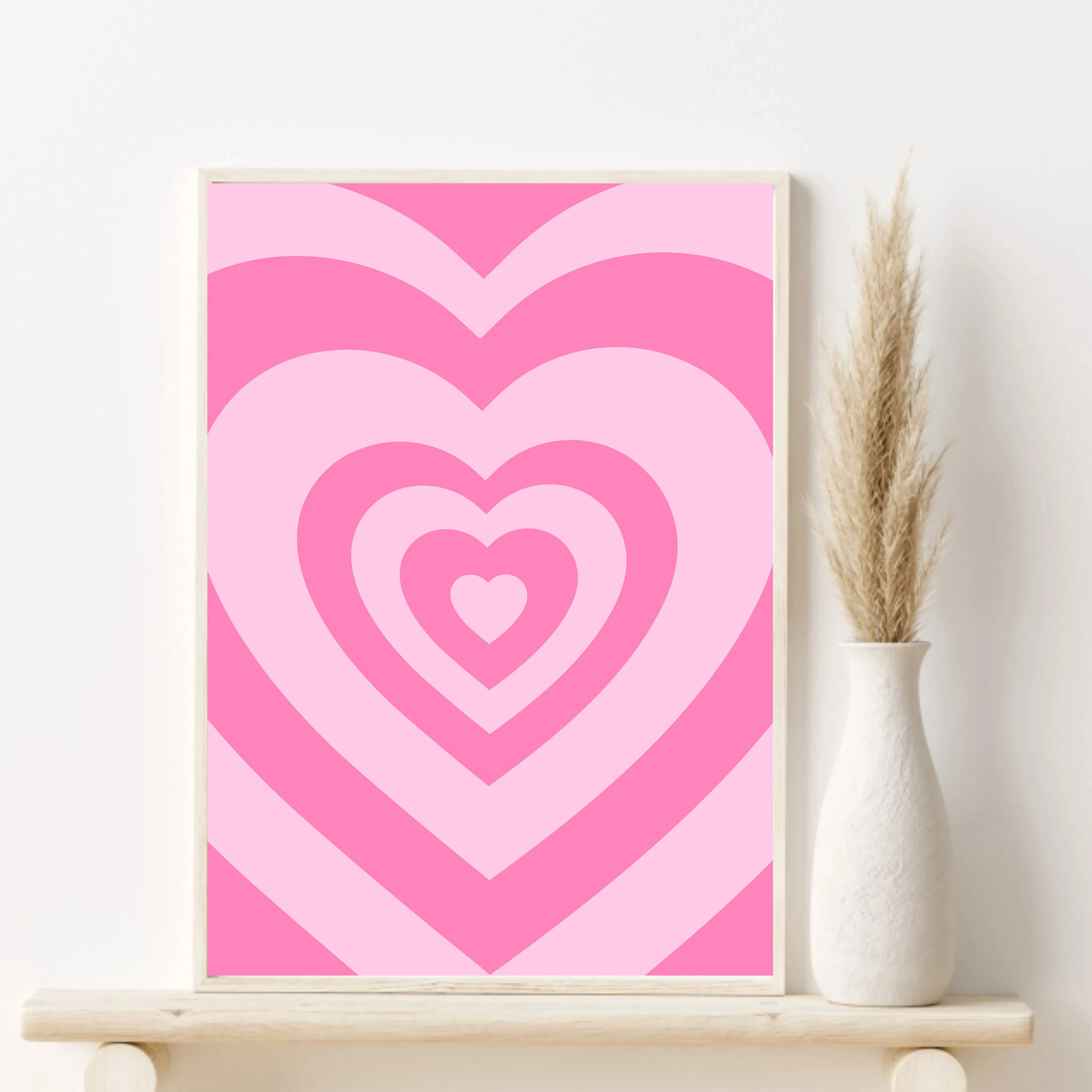 1pc Canvas painting  Pink Mati - Vintage Fashion Posters ulasan dan harga