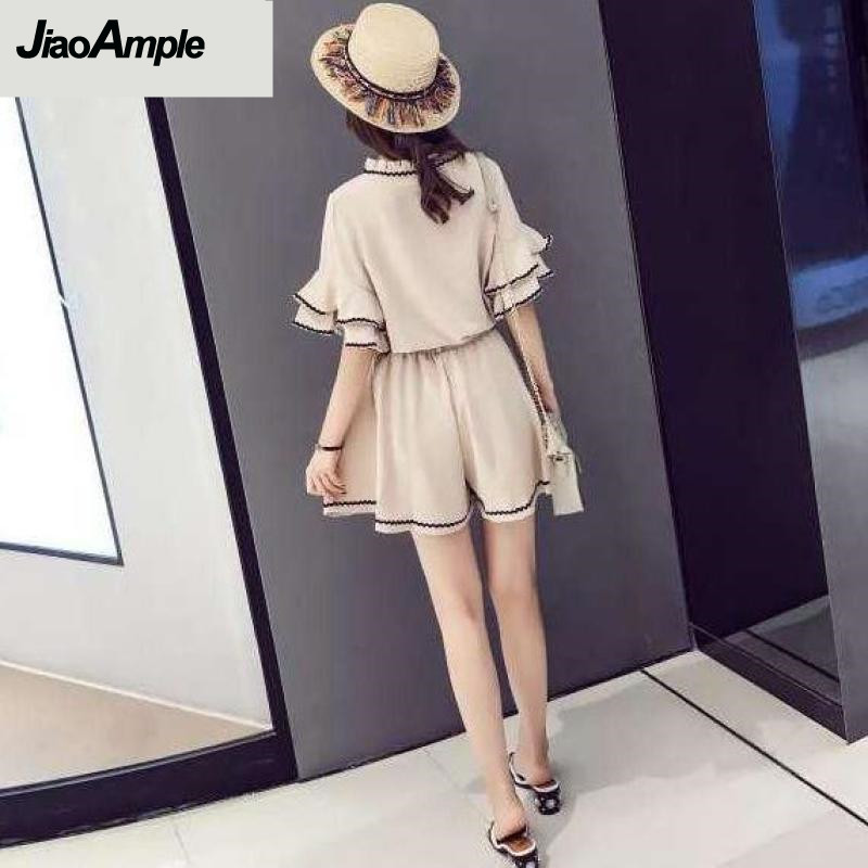 2025 Summer New Shorts Suit Wo - Vintage Fashion Ai ulasan dan harga