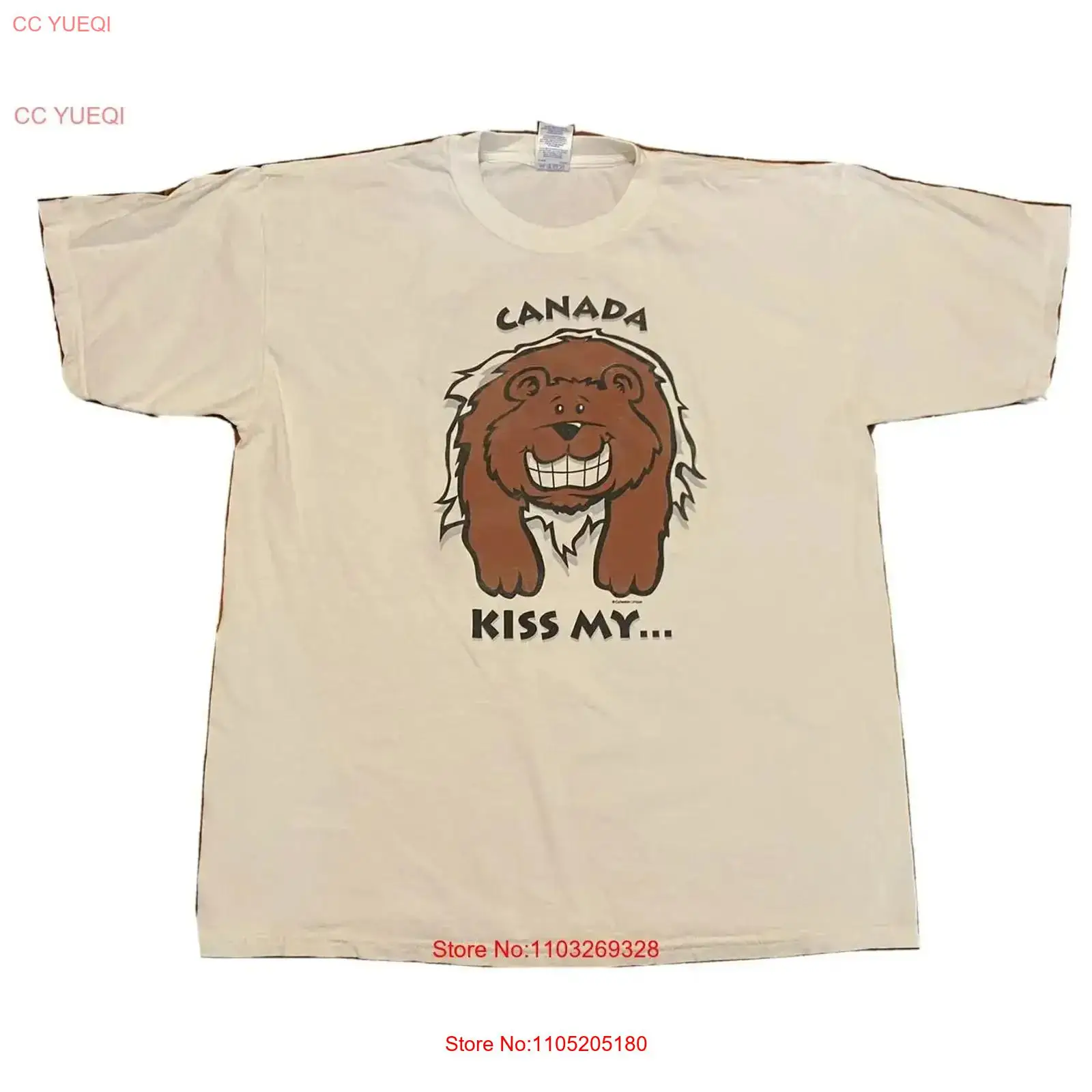 Canada Kiss My Bear Butt T Shi - Vintage Fashion Canada ulasan dan harga