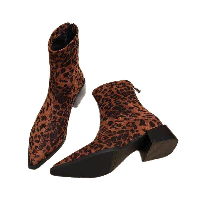 New Low Heel Women Mordern Ank - Vintage Fashion Style Female ulasan dan harga