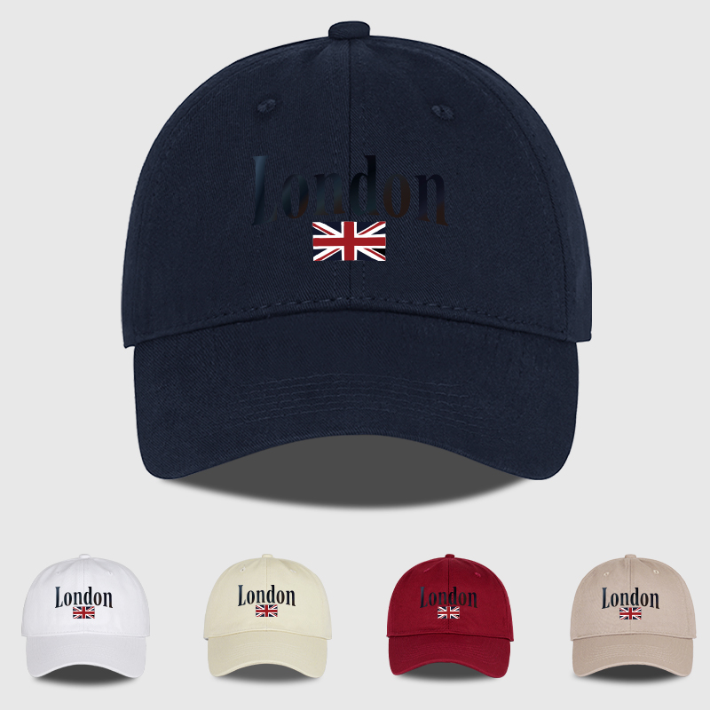London Union Jack Print Baseba - Vintage Fashion London ulasan dan harga