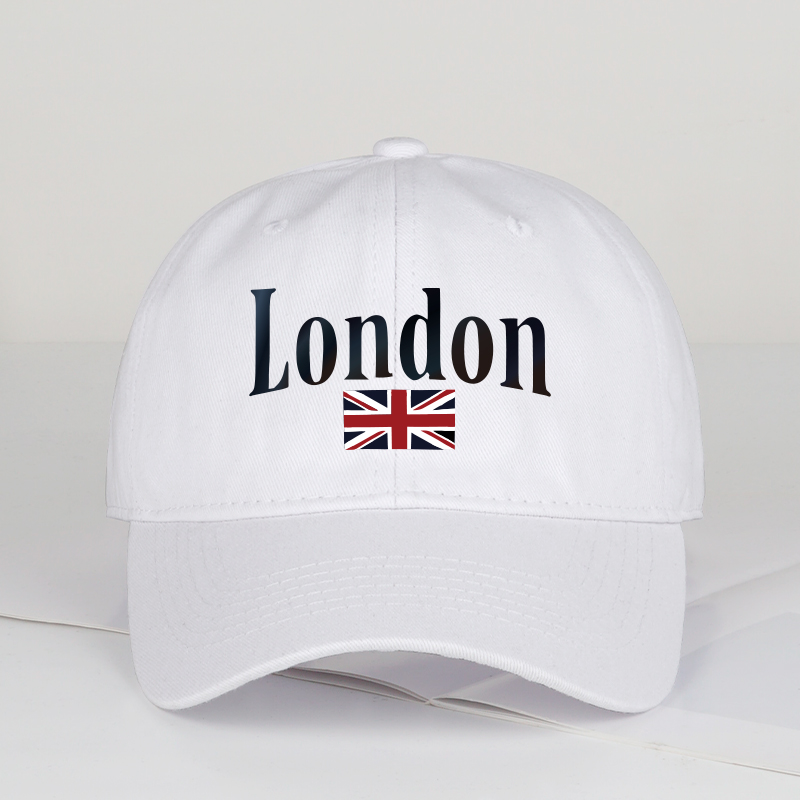 London Union Jack Print Baseba - Vintage Fashion London ulasan dan harga