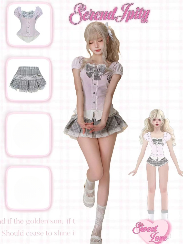 Gothic Y2k Vintage Preppy Styl - Vintage Fashion Ai ulasan dan harga