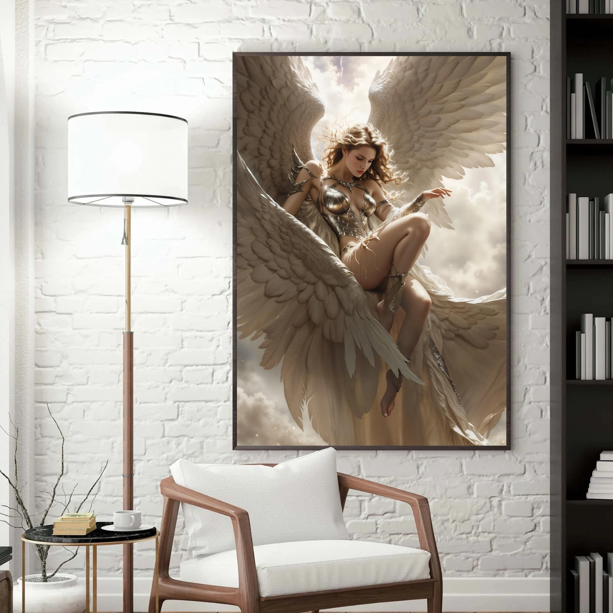 Modern Fantasy Art Nordic Deli - Vintage Fashion Posters ulasan dan harga