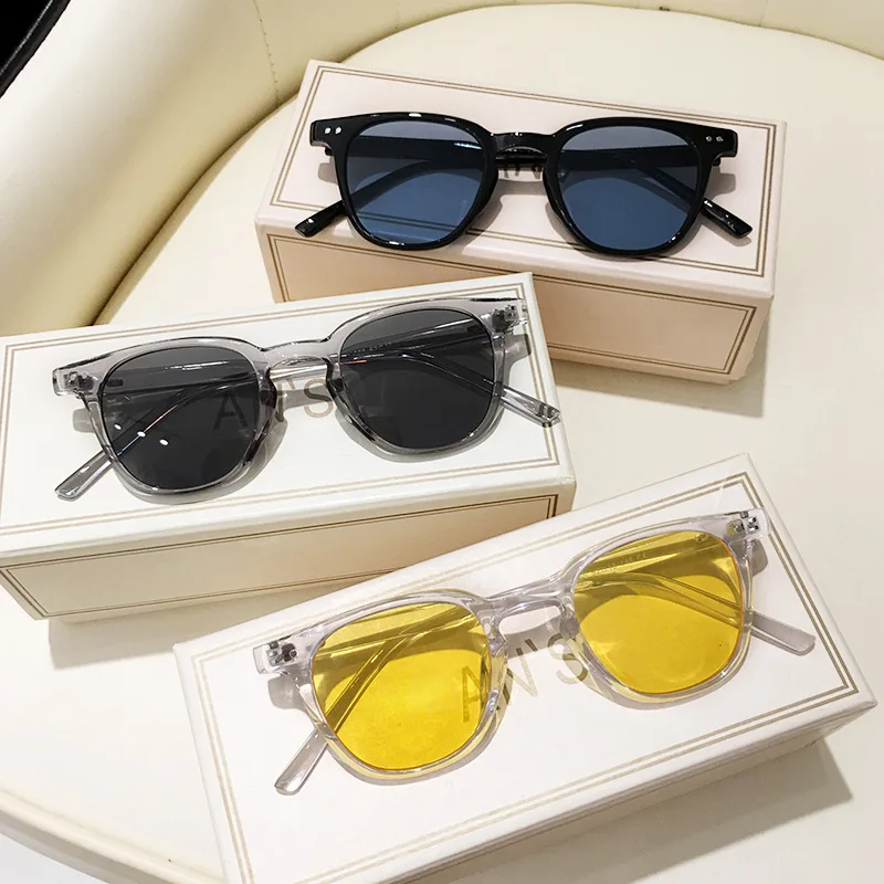 Vintage Square Sunglasses Unis - Vintage Fashion De ulasan dan harga