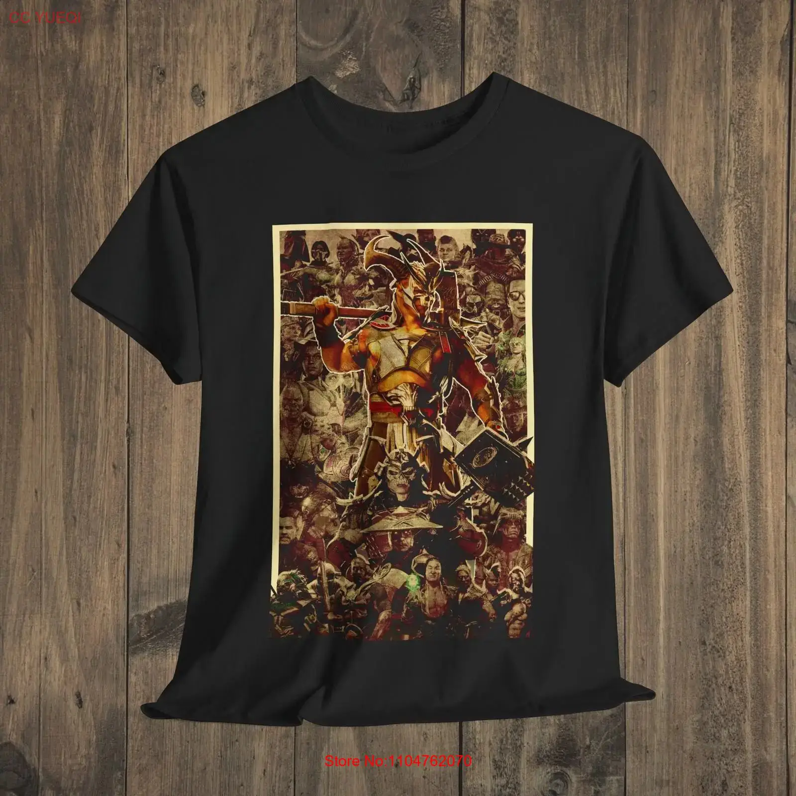 Iconic Gaming Fighter T Shirt  - Vintage Fashion Video ulasan dan harga
