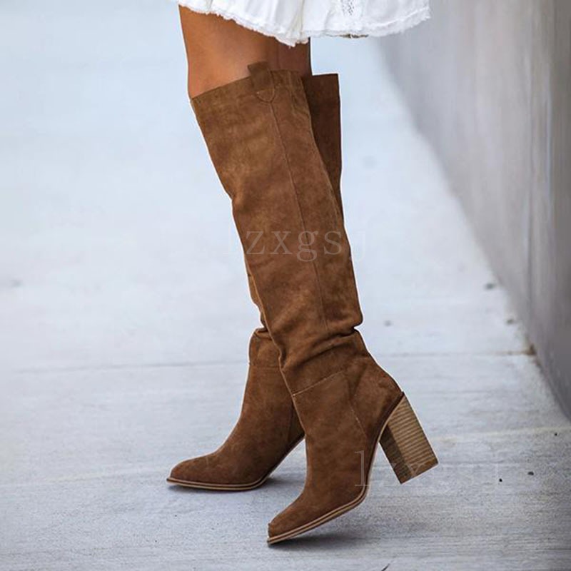 Women's Boots Fashion Casual V - Vintage Fashion Boots ulasan dan harga