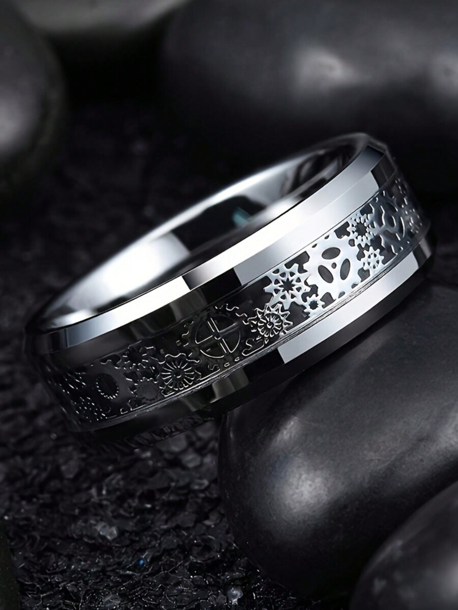 1pc Vintage Steampunk Silver C - Vintage Fashion Wheel ulasan dan harga