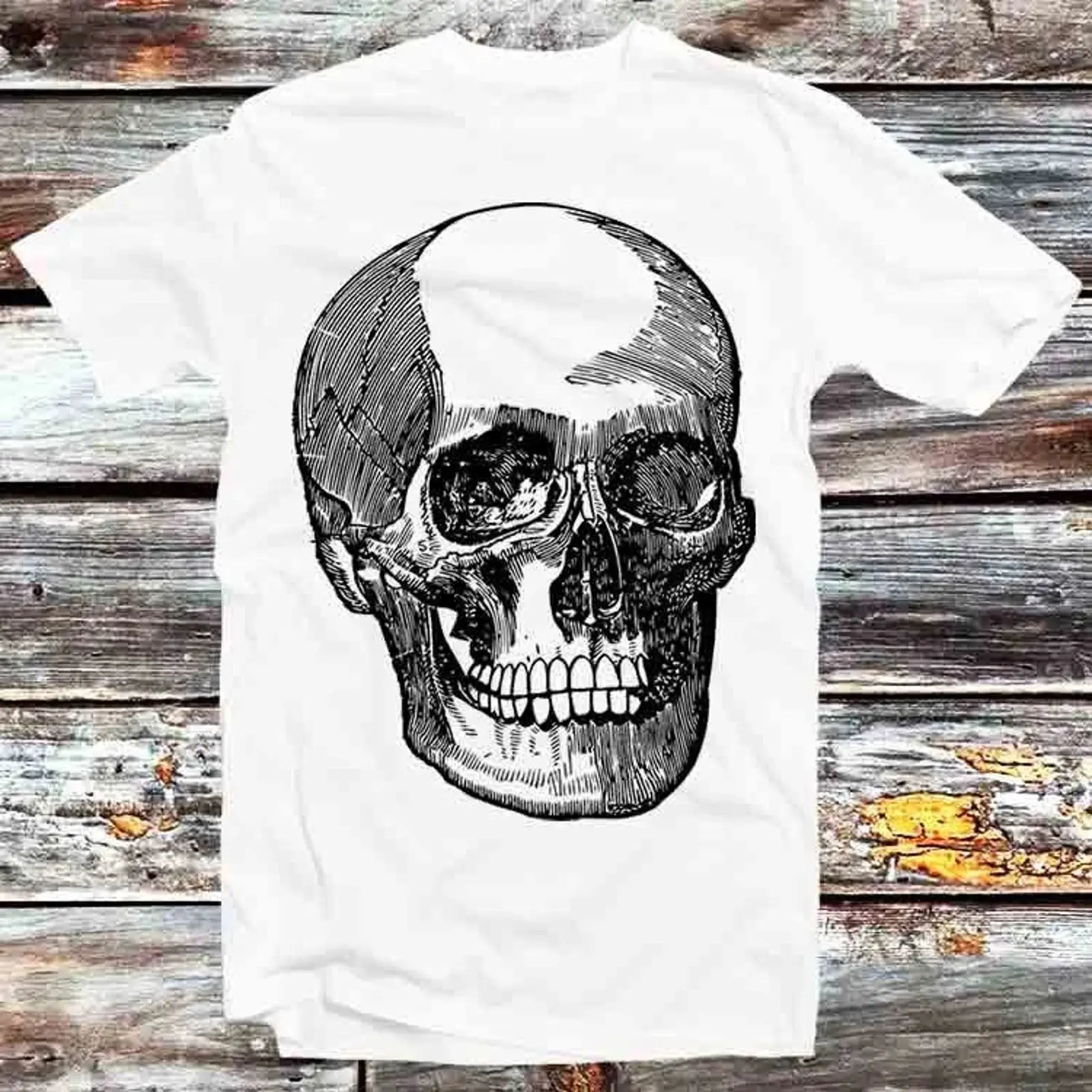 Spooky Skull Space Skin Horror - Vintage Fashion Sketches ulasan dan harga