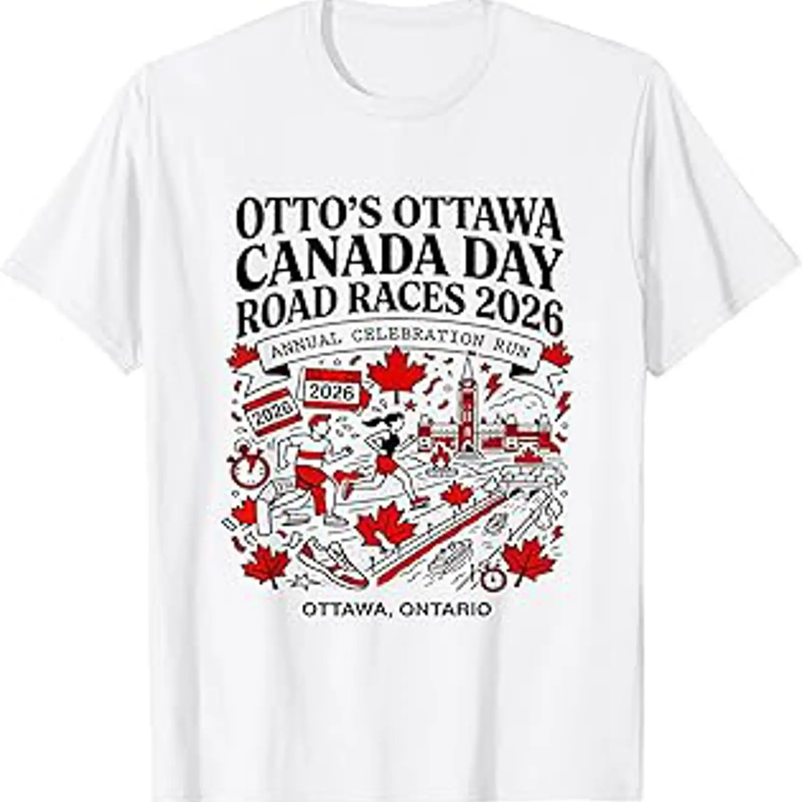 Ottawa Canada Day Road Races J - Vintage Fashion Canada ulasan dan harga