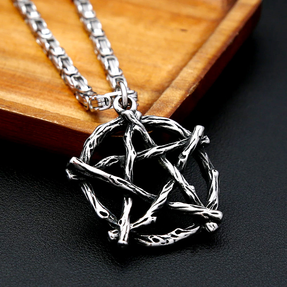 Vintage Gothic Twisted Branch  - Vintage Fashion Outfits Men ulasan dan harga