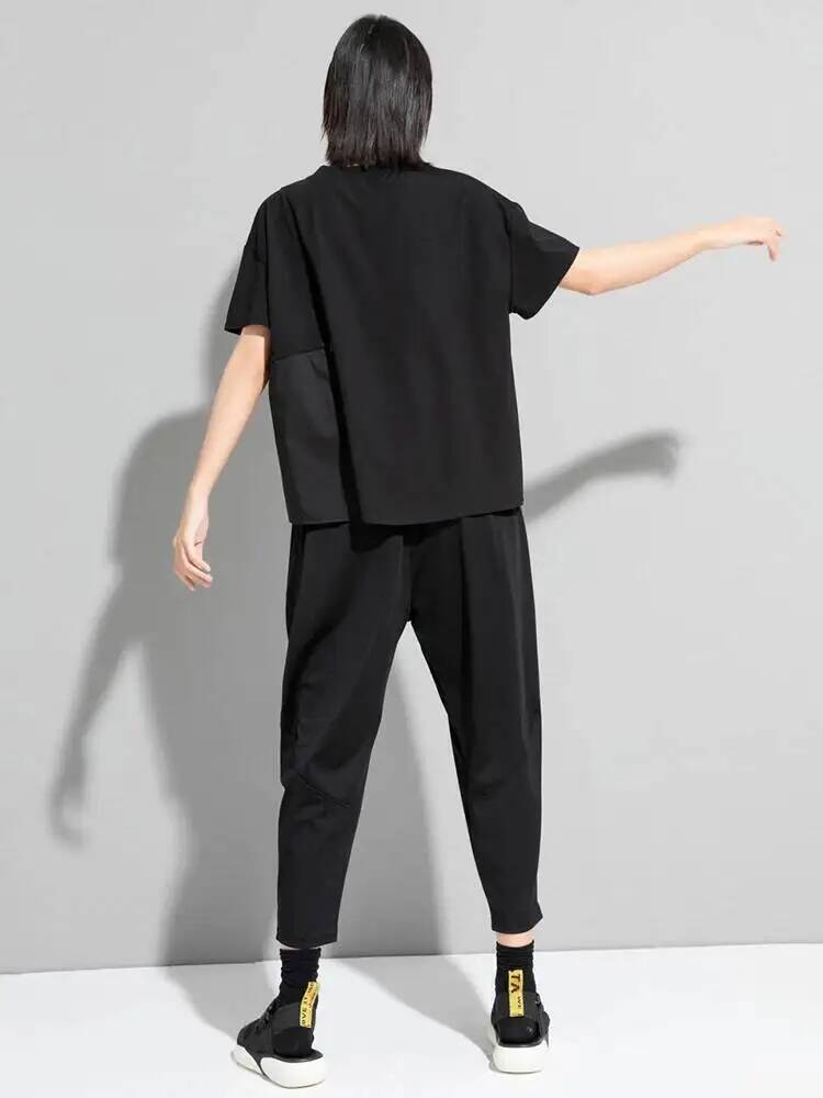 Waist Women Black Drawstring B - Vintage Fashion Build ulasan dan harga