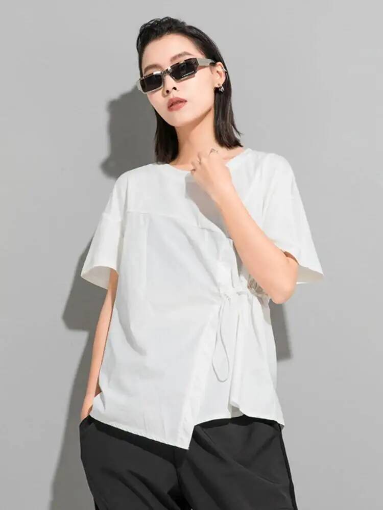 Waist Women Black Drawstring B - Vintage Fashion Build ulasan dan harga
