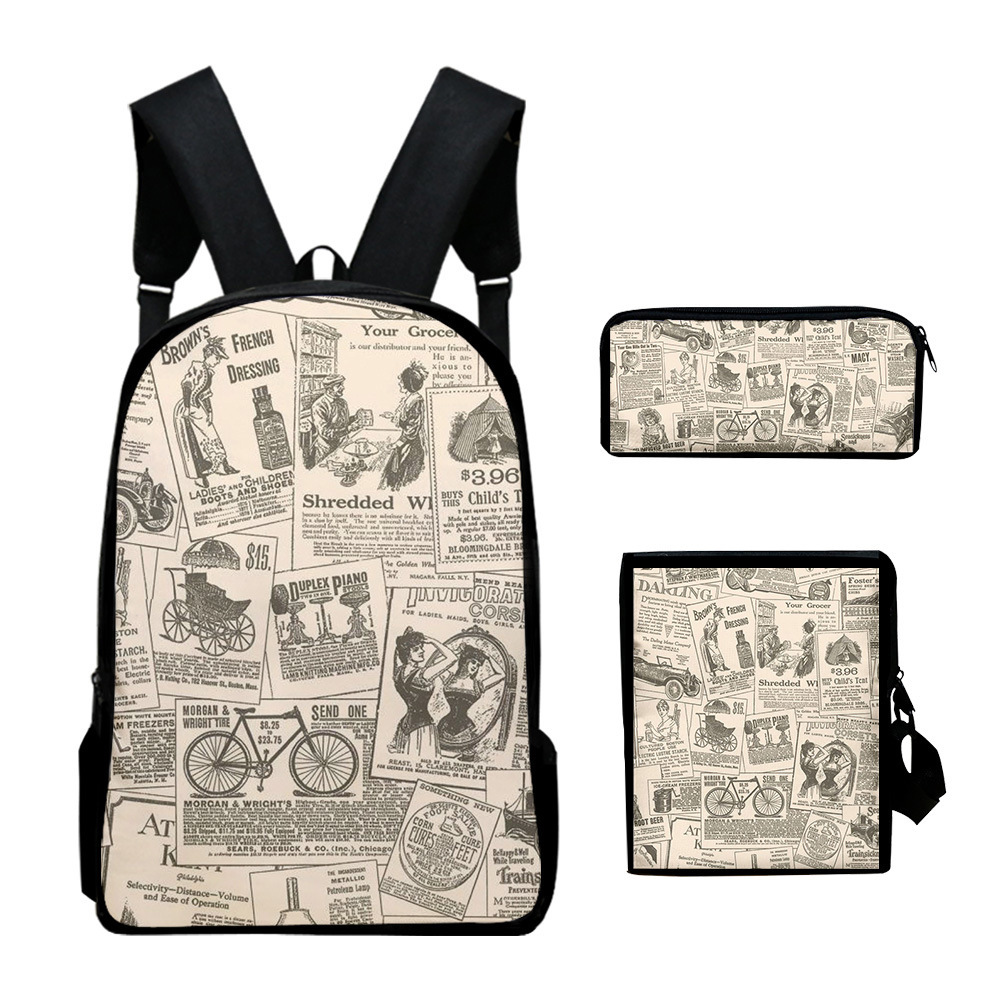 Classic Popular Vintage newspa - Vintage Fashion Newspaper ulasan dan harga