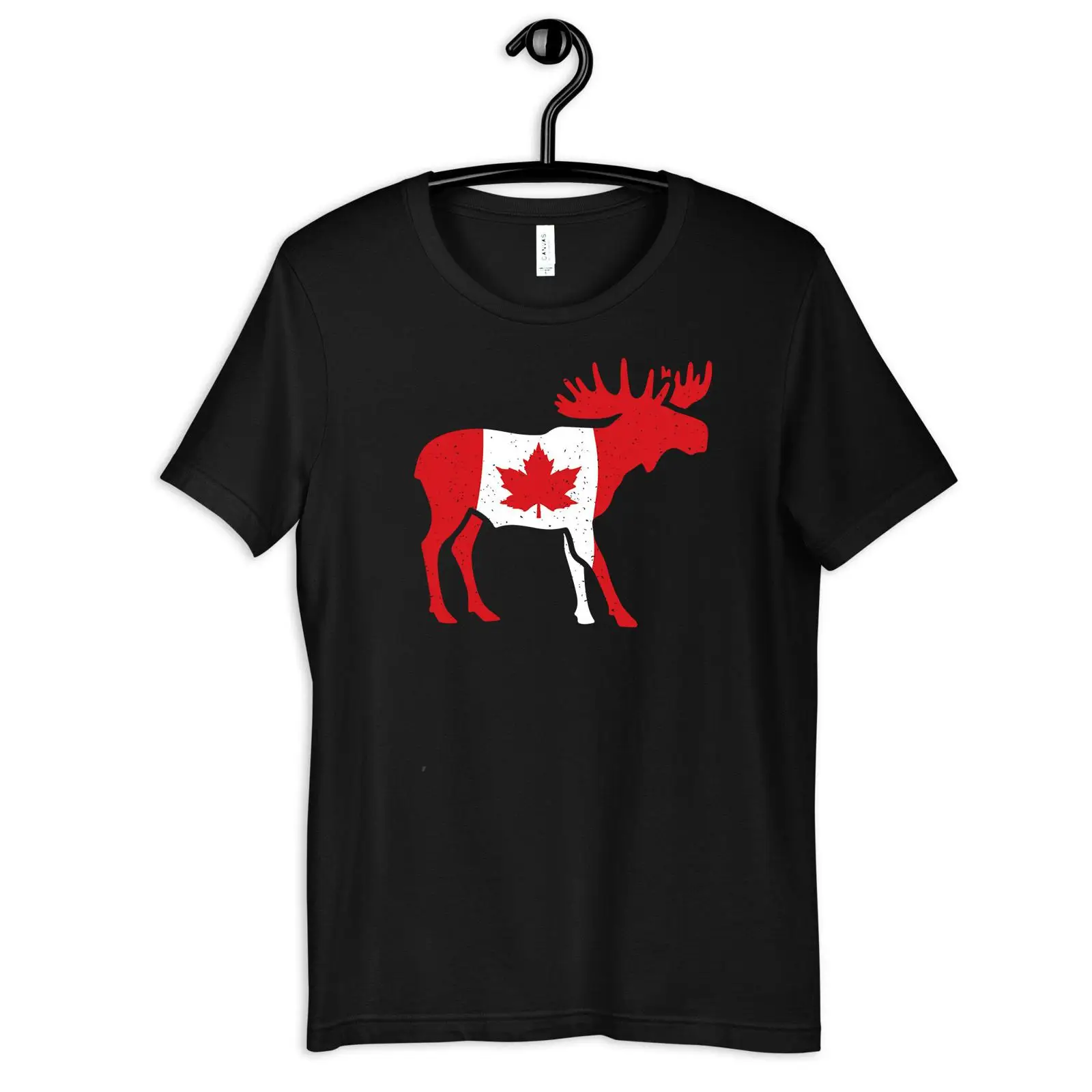 Canadian Moose T Shirt Flag Ma - Vintage Fashion Canada ulasan dan harga