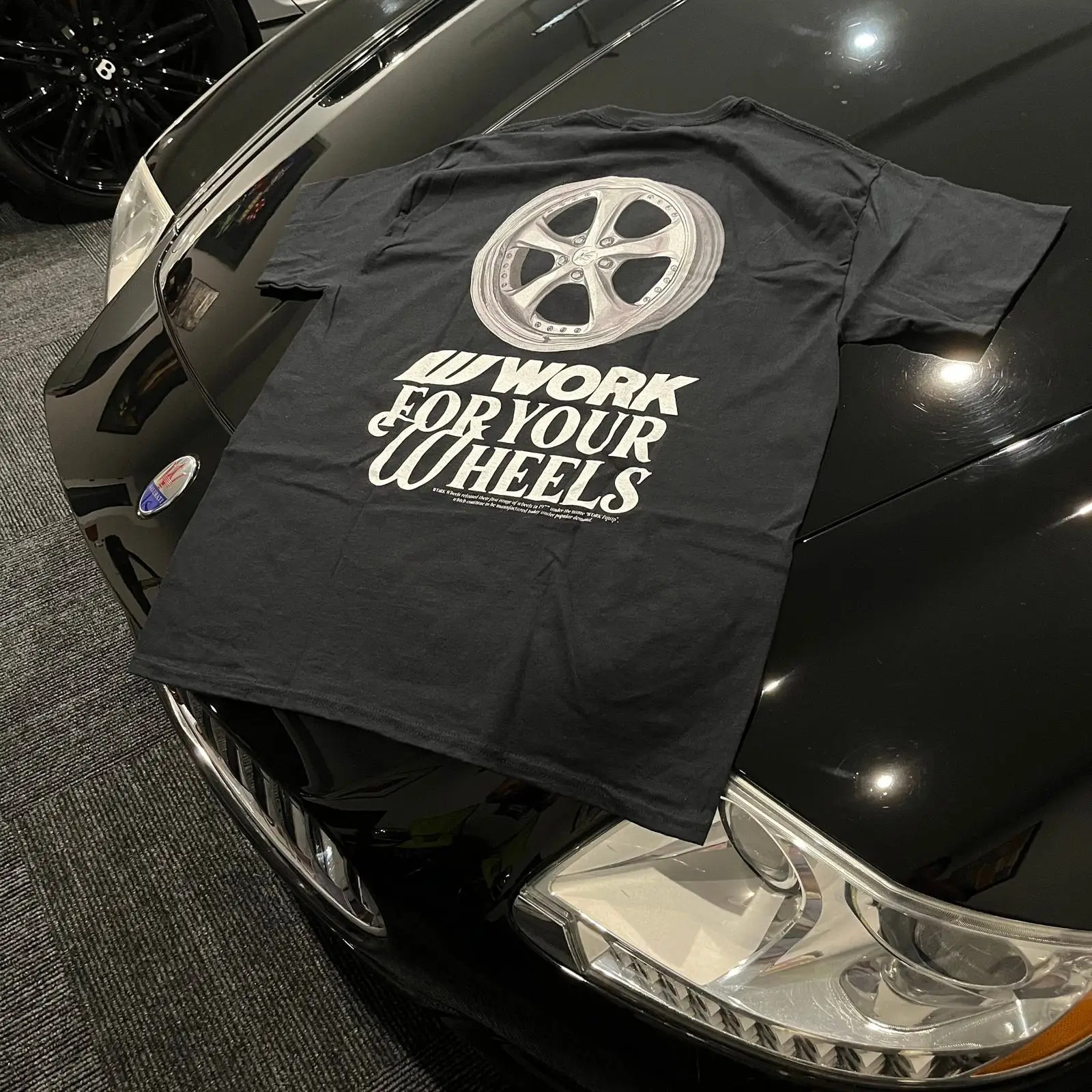 Work Wheels VSKF T Shirt JDM D - Vintage Fashion Wheel ulasan dan harga