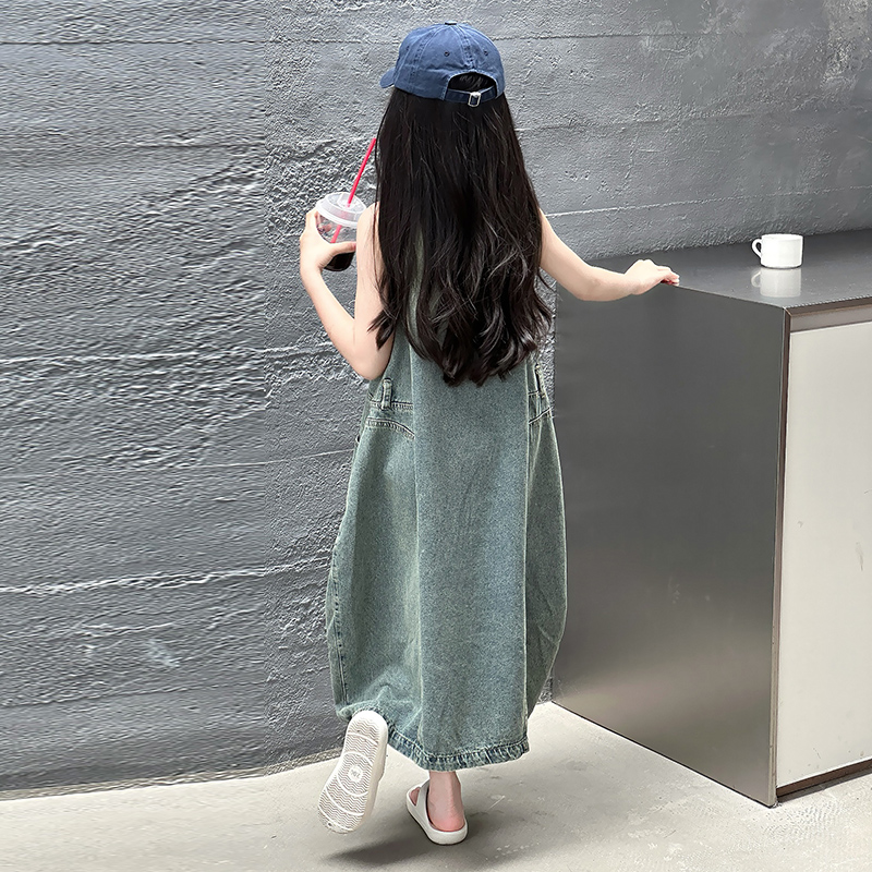 Vintage Blue Children Girls Hi - Vintage Fashion Streetwear ulasan dan harga