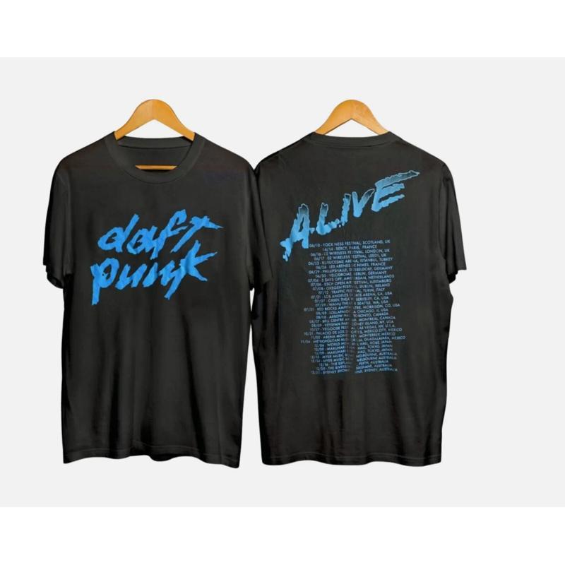 RARE Vintage 2007 Daft Punk Al - Vintage Flannel Shirt ulasan dan harga