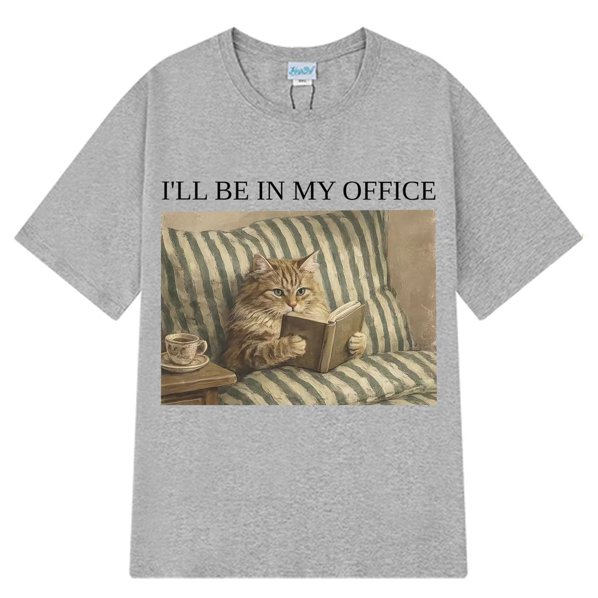 Ill Be in My Office Cat Funny  - Vintage Fashion Books ulasan dan harga
