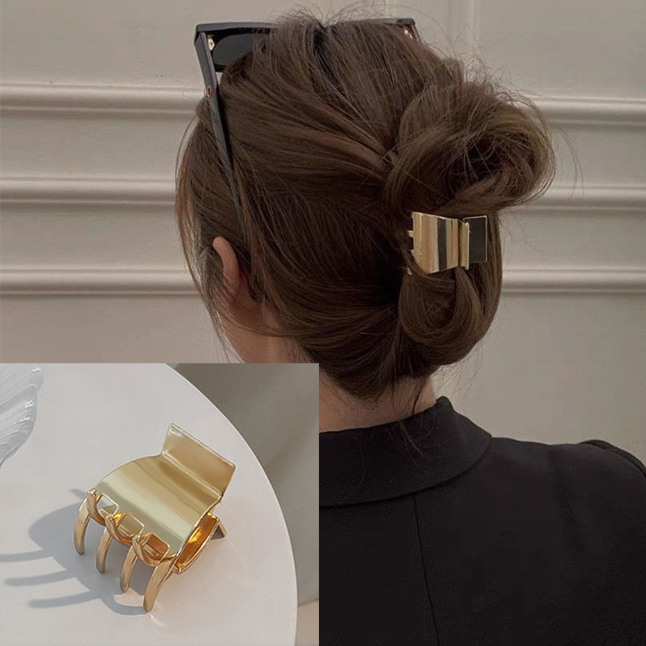 Fashion Irregular Metal Hair C - Vintage Fashion Ai ulasan dan harga