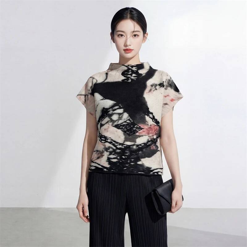 Short-sleeved Women's Fashion  - Vintage Fashion Build ulasan dan harga