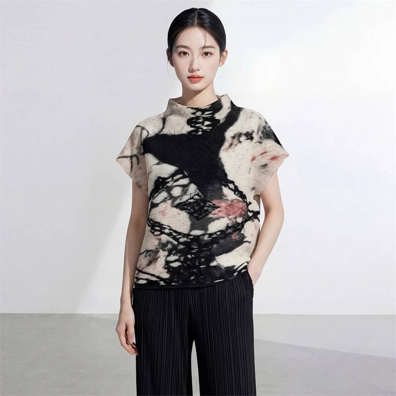Short-sleeved Women's Fashion  - Vintage Fashion Build ulasan dan harga