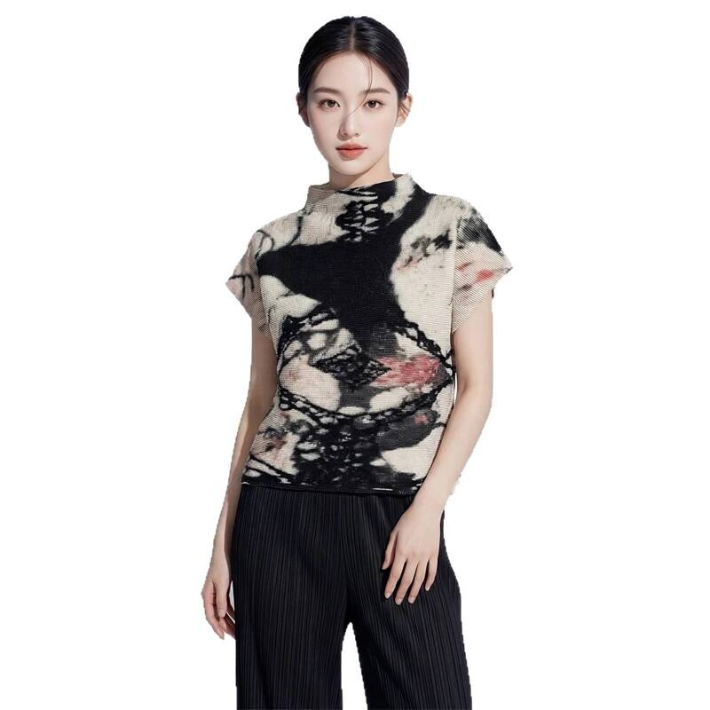 Short-sleeved Women's Fashion  - Vintage Fashion Build ulasan dan harga