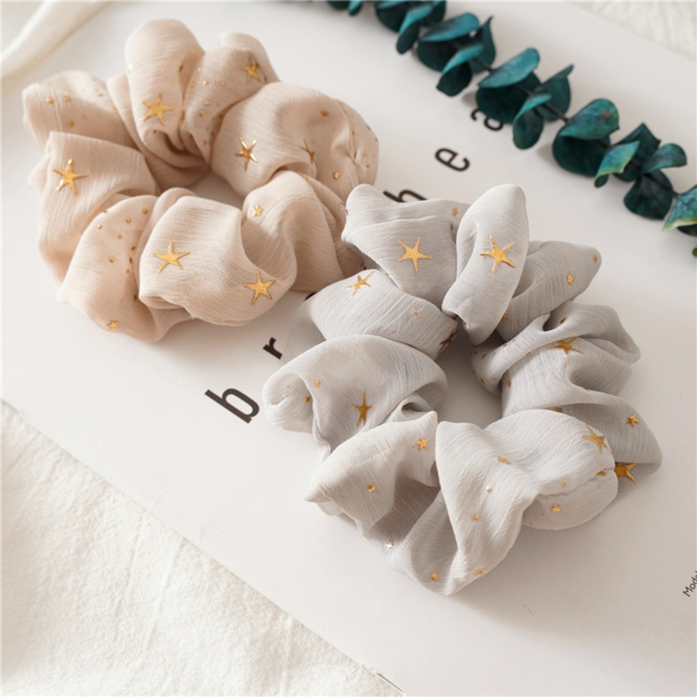 1/5pcs Print Scrunchie Dreamy  - Vintage Fashion Looks ulasan dan harga